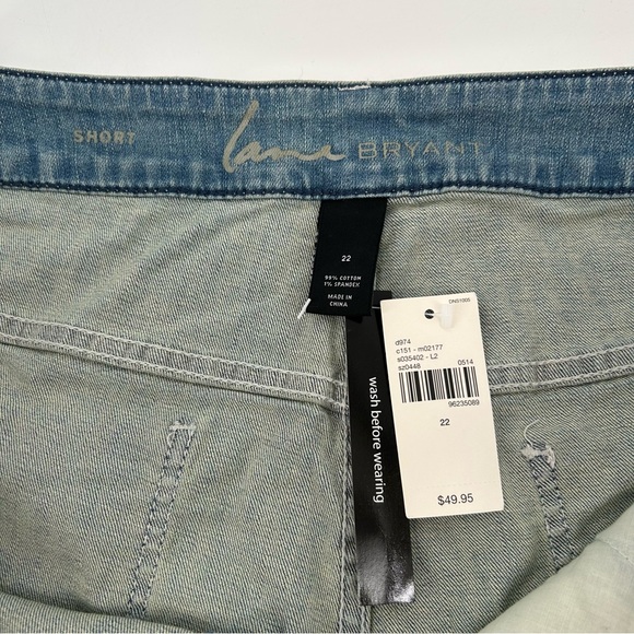 NWT Lane Bryant Boyfriend Distressed Weekend Short Size 22 - Picture 11 of 12